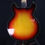 Used Aria N25 70S SEMI-HOLLOW Vintage Semi-Hollow Electric Guitar Sunburst 6-String 40123-S000127590 View 8