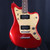 Used Squier DELUXE JAZZMASTER ST Offset Double Cutaway Electric Guitar Red 6-String 40123-S000127591 View 1