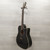 Used Yamaha FX335C Solid Top Acoustic Guitar Black 40015-S000323802 View 6