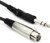 New Hosa Balanced Interconnect. XLR3F to 1/4 in TRS.10 ft 40009-HOS-STX-110F View 1