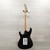 Used Mitchell TD400 S Type Electric Guitar Black 6-String 40015-S000324087 View 8