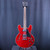 Used Jay Turser JT 335 SEMI HOLLOW Semi-Hollow Electric Guitar Red 6-String 40123-S000127795 View 2