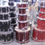 Used Premier APK 5PC Vintage Drum Shell Kit Red View 1