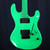 Used Dean CUSTOM ZONE ELECTRIC GUITAR Super S Electric Guitar Green 6-String 40123-S000127856 View 1