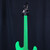 Used Dean CUSTOM ZONE ELECTRIC GUITAR Super S Electric Guitar Green 6-String 40123-S000127856 View 3