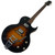 Used The Loar LH-304T-CVS Semi-Hollow Electric Guitar 40090-S000078497 View 2