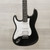 Used Donner DST-100LH Left Handed Electric Guitar Black 40015-S000324323 View 1