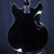 Used Oscar Schmidt DELTA KING OE30 Semi-Hollow Electric Guitar Black 6-String 40123-S000127901 View 8