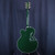 Used Gretsch 6196 TCG Semi-Hollow Electric Guitar Green 6-String 40123-S000127924 View 7