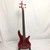 Used Ibanez SR300 Bass Guitar Red 4-String 41128-S000103980 View 4