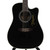 Used Takamine EF381SC Solid Top Acoustic Guitar Black View 1