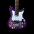 Used Washburn HANNAH MONTANA Electric Guitar Purple 6-String 40083-S000151001 View 1