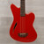 Used Charvel 425 SL Surfcaster Acoustic Bass Guitar Red As Is 40015-S000324541 View 1