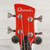 Used Charvel 425 SL Surfcaster Acoustic Bass Guitar Red As Is 40015-S000324541 View 5
