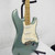 Used Fender 2001 Standard Stratocaster Electric Guitar Green 40042-S000254933 View 4