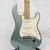 Used Fender 2001 Standard Stratocaster Electric Guitar Green 40042-S000254933 View 2