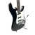 Used Squier Deluxe Hot Rails Stratocaster S Type Electric Guitar Black 6-String 41119-S000034698 View 5
