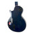Used LTD EC-1000T Deluxe LP Type Electric Guitar Blue 6-String 41117-S000049446 View 3