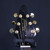 Used Hondo REVIVAL SERIES  H768 V Vintage Pointy Electric Guitar Black 6-String 40123-S000128171 View 4
