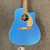 Used Fender REDONDO PLAYER Laminate Top Acoustic Guitar Blue 40111-S000185385 View 1