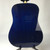 Used Silvertone SD-20/TBL Laminate Top Acoustic Guitar Blue 41110-S000068635 View 4