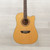 Used Washburn WD10SCE Solid Top Acoustic Guitar Natural 40015-S000324792 View 1
