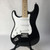 Used Squier SQUIRE STRAT LEFT HANDED S Type Electric Guitar Black 6-String 41110-S000068720 View 1