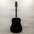 Used Fender Gemini III Solid Top Acoustic Guitar Black 40015-S000324853 View 3