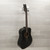 Used Fender Gemini III Solid Top Acoustic Guitar Black 40015-S000324853 View 7