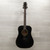 Used Fender Gemini III Solid Top Acoustic Guitar Black 40015-S000324853 View 4