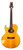 Used Washburn EA30 LEFT HANDED GUITAR Vintage Laminate Top Acoustic Guitar Natural 41124-S000202452 View 1