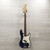 Used Squier Affinity P Bass Guitar Blue 40015-S000324960 View 4