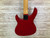 Used Peavey FURY BASS Bass Guitar Red 41112-S000096324 View 7