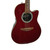 Used Ovation CELEBRITY CC057 Solid Top Acoustic Guitar Red 41120-S000032982 View 1