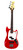 Used Fender PLAYER II MUSTANG BASS PJ CORAL RED J Type Bass Guitar Red 4-String 41124-S000202807 View 1