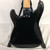 Used Squier STRAT MINI S Type Electric Guitar Black 6-String 41128-S000104410 View 6