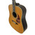 Used Epiphone MASTERBUILT DR500RNS Solid Top Acoustic Guitar Wood 40009-S000304442 View 4