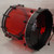 Used SJC Custom 3pc Josh Dun Acrylic Drum Shell Kit Red 40015-S000325428 View 4