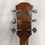 Used Yamaha APX 3 Solid Top Acoustic Guitar Amber 41128-S000104465 View 6