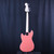 Used Squier BRONCO BASS SHELL PINK Bass Guitar Pink 4-String 40123-S000128814 View 7