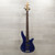 Used Yamaha RBX170 Bass Guitar Blue 40015-S000325549 View 4