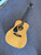 Used Yamaha FG335 LEFTY Acoustic Guitar Natural 40085-S000104996 View 1