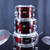 Used MAPEX REBEL 5PC KIT W/ALL Drum Shells and Hardware Red 40123-S000128829 View 5