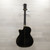 Used Washburn WCG18CE Solid Top Acoustic Guitar Black 40015-S000325687 View 9
