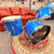 Vintage 1960's Ludwig 3 Pc #996-1 Blue Sparkle Club Date Drum Shell Pack 41121-S000050398 View 2