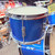 Vintage 1960's Ludwig 3 Pc #996-1 Blue Sparkle Club Date Drum Shell Pack 41121-S000050398 View 8