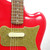Used Starline Convertable Vintage Red Electric Guitar 40042-S000256196 View 6