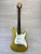 Used Samick GREG BENNETT MALIBU SSS ELECTRIC S Type Electric Guitar Goldtop 6-String 41124-S000203135 View 1