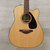 Used Yamaha FGX800C Solid Top Acoustic Electric Guitar Natural 40015-S000325945 View 1