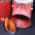 Used NORTH DRUMS NEXUS 6PC W/LIGHTS Vintage Drum Shell Kit Red 40123-S000129019 View 5